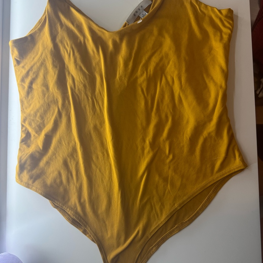 Mustard Yellow Bodysuit